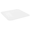 vidaXL Floor Mat Transparent PVC 35.4 in square Non-Slip Floor Mat