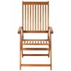 vidaXL 5 Piece Patio Dining Set Solid Acacia Wood