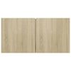 vidaXL TV Cabinet Set of 3 Sonoma Oak Engineered Wood Medium