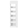 vidaXL Shoe Rack White Engineered wood Good for small spaces Shoe Rack