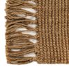 vidaXL Rug Natural jute tone Jute 63 x 90.6 in Rug Rectangular