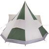 vidaXL Family Tipi Tent Folding Green and Beige 510 x 690 x 330 cm