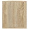 vidaXL TV Cabinet Sonoma Oak Engineered Wood Medium TV Cabinet