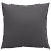vidaXL Throw Pillow Set of 4 Anthracite Fabric (100% polyester)