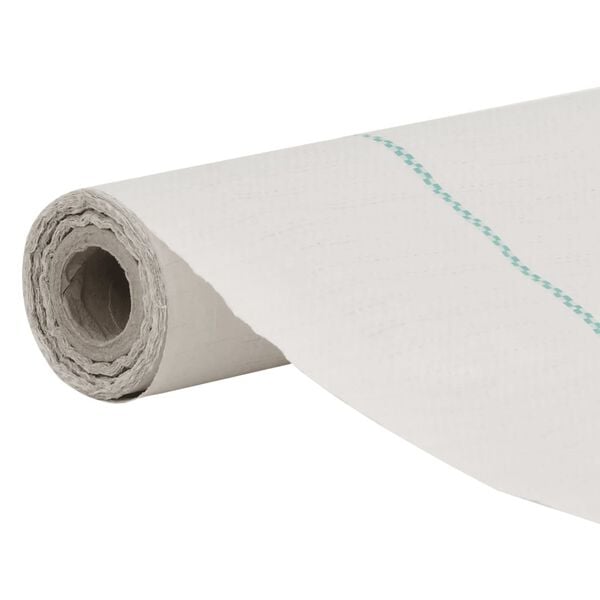 vidaXL Weed Membrane White Polypropylene 4 x 82.0 ft
