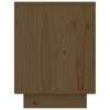 vidaXL Bedside Cabinet Honey Brown Solid Pine Wood Medium