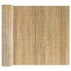 vidaXL Bamboo Fence Brown 157.5" x 49.2" bamboo