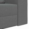 vidaXL Sofa Bed Dark Grey 96.46 x 30.71 x 30.31 in Fabric