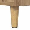 vidaXL Bedside Cabinet Artisan Oak 15.75 x 13.78 x 27.56 in