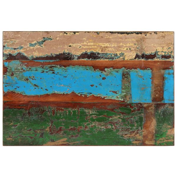 vidaXL Table Top Various shades of reclaimed wood Solid reclaimed wood