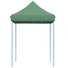 vidaXL Party Tent Green Oxford fabric 6.6 x 6.6 feet Foldable