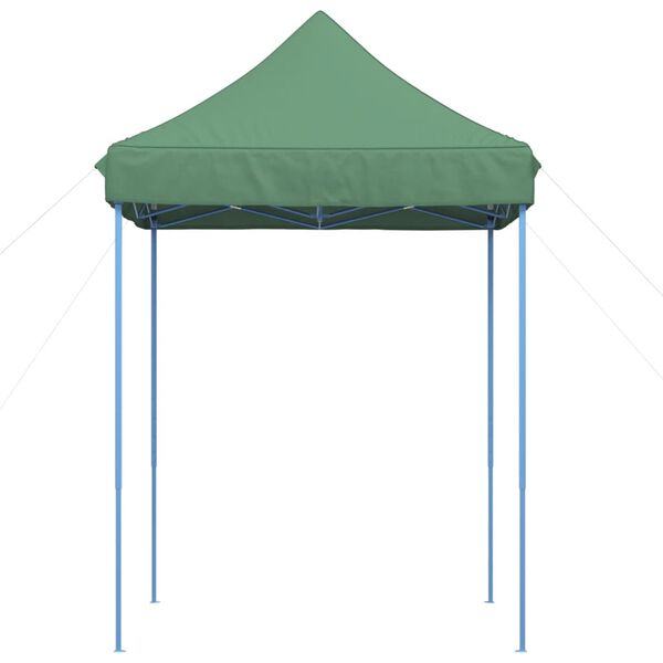 vidaXL Party Tent Green Oxford fabric 6.6 x 6.6 feet Foldable