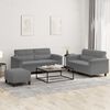 vidaXL Sofa Set Dark Grey
