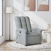 vidaXL Massage Recliner Chair Light grey