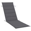 vidaXL Sun Lounger Anthracite Solid Acacia wood with a natural oil finish