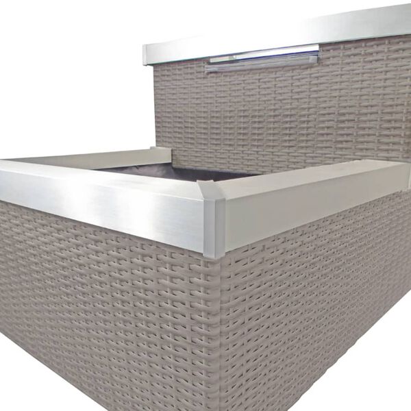 Ubbink Water Feature Grey-Beige PVC foil liner Medium Collapsible