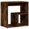 vidaXL Side Table Smoked Oak 19.7"x11.8"x19.7" Engineered Wood