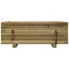 vidaXL Garden Planter Natural Wood Solid Pine Wood Medium Durable