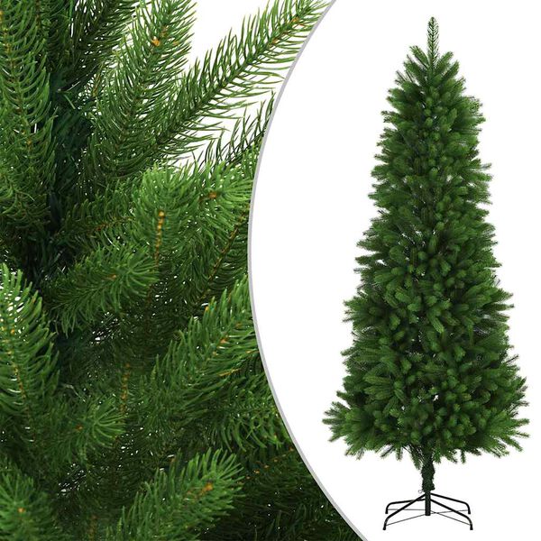 vidaXL Christmas Tree Green Polyethylene Large Height-Adjustable