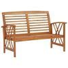 vidaXL Garden Lounge Set Brown Solid acacia wood Medium Durable