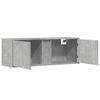 vidaXL TV Wall Cabinet Concrete Grey Engineered Wood 39.4 in