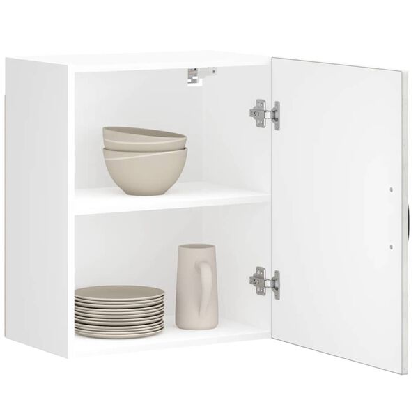 vidaXL Kitchen Wall Cabinet Concrete Gray Engineered Wood Medium