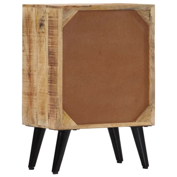 vidaXL Bedside Cabinet Multicolour Solid mango wood Small
