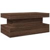 vidaXL Coffee Table Brown Oak Engineered Wood 35.4 x 19.7 x 15.7 in