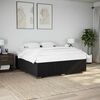 vidaXL Bed Frame Black