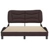 vidaXL Bed Frame Dark Brown