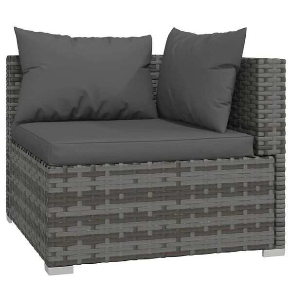 vidaXL Garden Lounge Set Grey, Anthracite