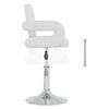 vidaXL Dining Chair Set of 4 White