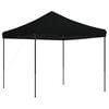 vidaXL Foldable Party Tent Pop-Up Black 115.0x115.0x124.0"