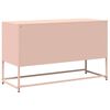 vidaXL TV Cabinet Pink Cold-rolled Steel Small TV Cabinet Rectangular