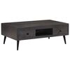 vidaXL Coffee Table Brown Solid mango wood, Powder-coated steel
