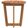 vidaXL Patio Side Table Round Ø15.7x15.7" Solid Wood Acacia
