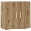 vidaXL Wall Cabinet Artisan Oak Engineered Wood Medium Wall Cabinet