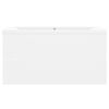 vidaXL Sink Cabinet With Basin White Engineered wood, Ceramic Standard