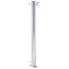 vidaXL Water Column Silver Stainless steel Standard Durable