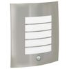 vidaXL Outdoor Wall Light 2 pcs Silver 23.5 x 9 x 26 cm