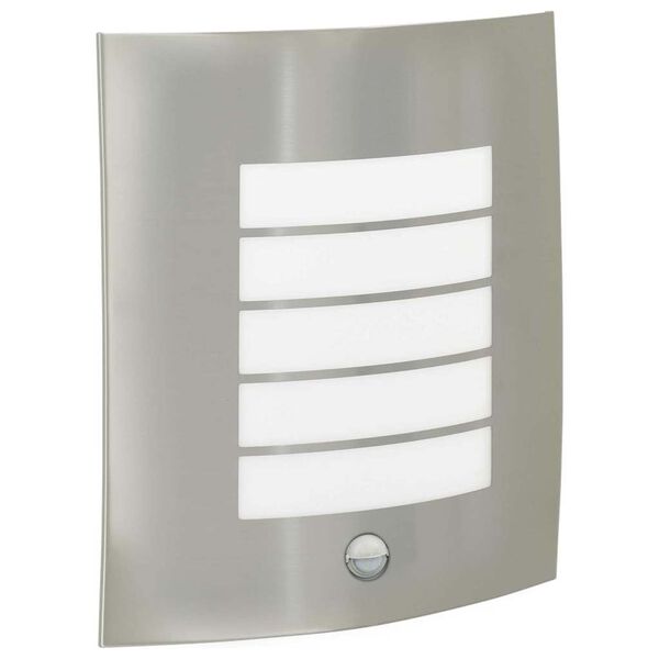 vidaXL Outdoor Wall Light 2 pcs Silver 23.5 x 9 x 26 cm