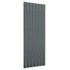 vidaXL Roof Panels 12 pcs Galvanized Steel Anthracite 39.4"x14.2"
