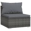 vidaXL Garden Lounge Set Gray
