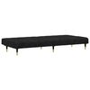 vidaXL Sofa Set Black Velvet Medium