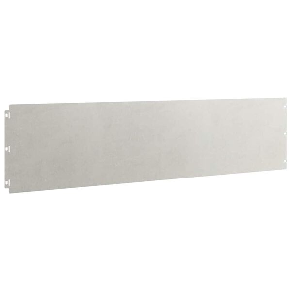 vidaXL Lawn Edgings 10 pcs 9.8x40.6" Stainless Steel