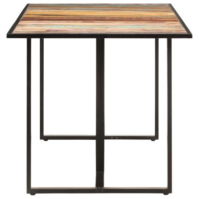 vidaXL Dining Table 63" Solid Reclaimed Wood