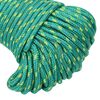 vidaXL Boat Rope Green 0.12 " 820.2 ' Polypropylene