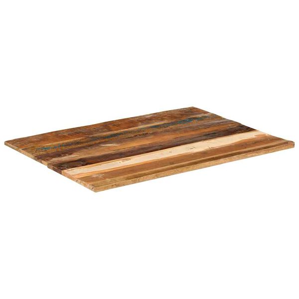 vidaXL Table Top Multicolour Solid reclaimed wood 24x32 in Table Top