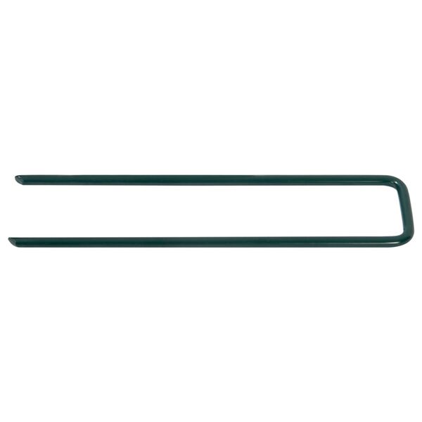 vidaXL Nails for Artificial Grass 20 pcs U-shape Iron