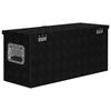 vidaXL Aluminium Box 31.5x11.8x13.8" Black